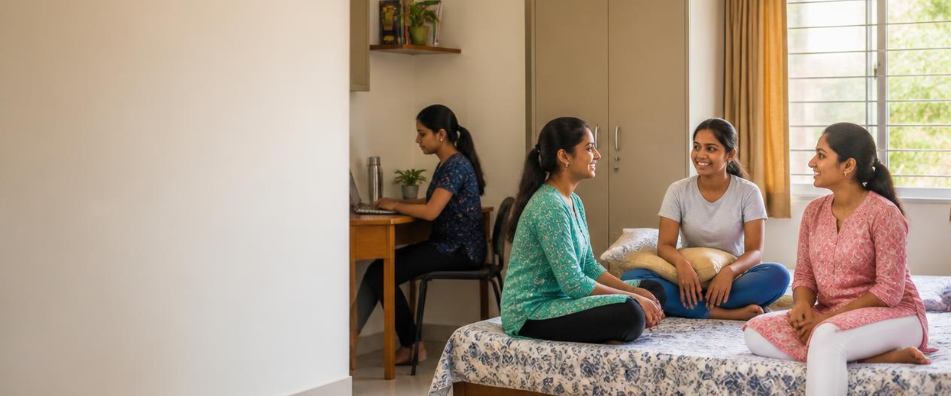 Comfortable working women's hostel in Urapakkam